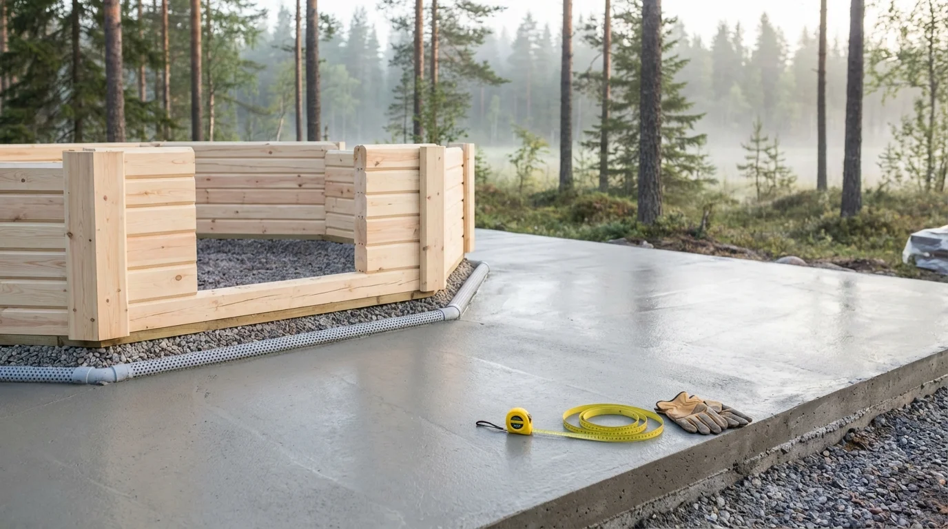 Dalle Beton pour Kota Finlandais : Guide Complet de Realisation