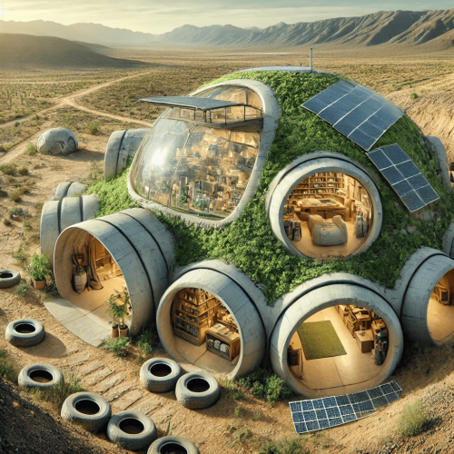 Le logement du futur les Earthships